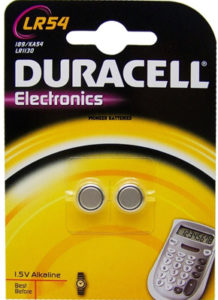 Menggantikan duracell LR1130 LR54